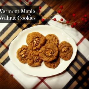 Vermont Maple Walnut Cookies