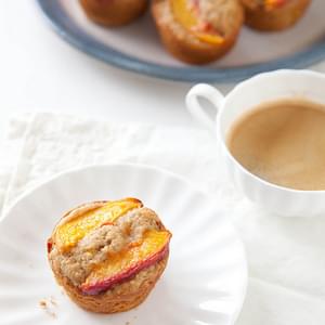 Peach Ginger Muffins