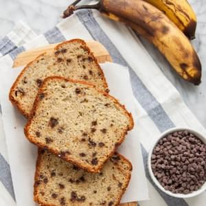 Brown Butter Banana Chocolate Chip Bread