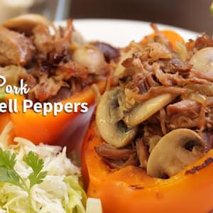 Pulled Pork Stuffed Bell Peppers