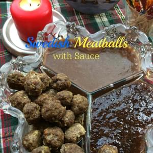 Swedish Meatballs with Sauce