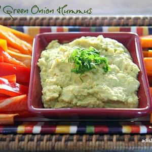 Curried Green Onion Hummus