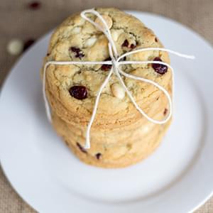 Cranberry White Chocolate Chip Cookies