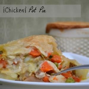 Turkey {Chicken} Pot Pie