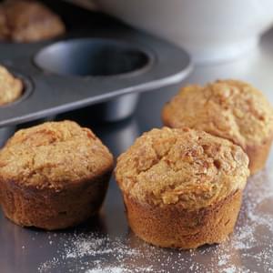 Carrot-Apple-Nut Muffins