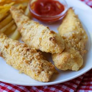Easy Oven Fried Chicken Strips