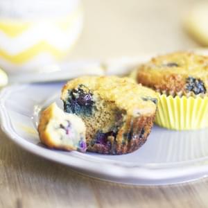 Gluten-Free Paleo Blueberry Muffins