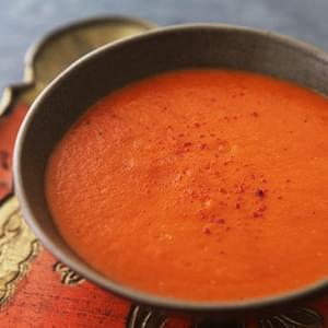 Roasted Red Pepper Potato Soup
