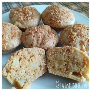 Pina colada muffins (Coconut pineapple muffins)