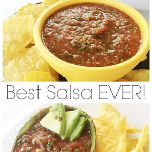 Best Fresh Salsa EVER…and easiest!