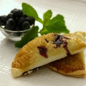 Easy Blueberry Coconut Hand Pies