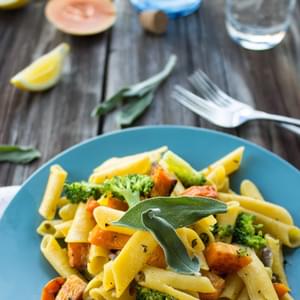 Pasta with Butternut Squash, Sage, and Brown Butter