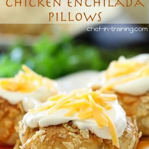 Chicken Enchilada Pillows