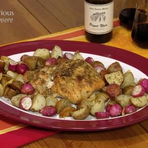 Herb Roasted Turkey Breast with Root Vegetables