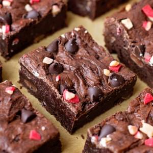 Rich and Fudgy Peppermint Brownies