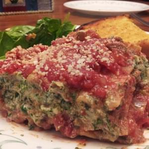 Vegan Lasagna with Tofu Spinach Ricotta