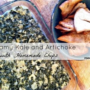 Food Babe's Creamy Kale and Artichoke Dip