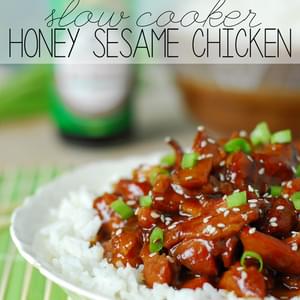 Slow Cooker Honey Sesame Chicken