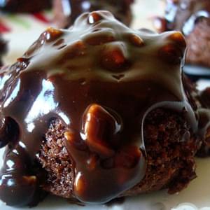 Chocolate Toffee Brownie Bites