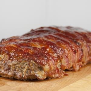 Bacon Wrapped BBQ Meatloaf