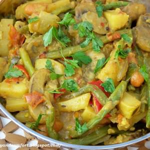 Vegetable Korma - Vegan Indian Side Dish