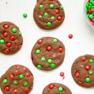Chocolate M&M Cookies And Holiday Recipes I Love