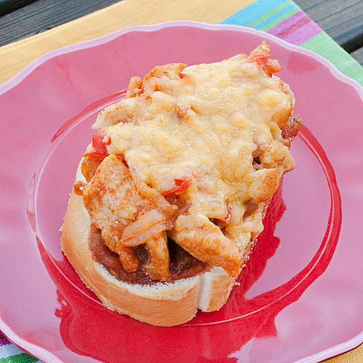 Chicken Fajita Melts Recipe
