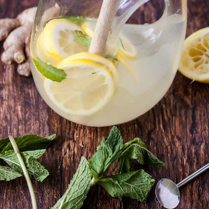 Fresh Mint Ginger Lemonade Recipe