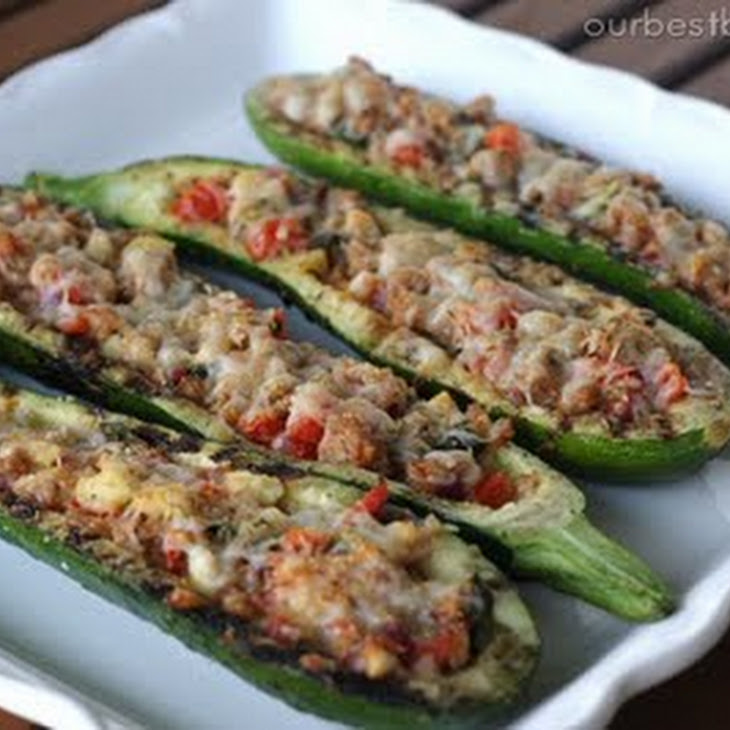 Grilled Stuffed Zucchini Recipe