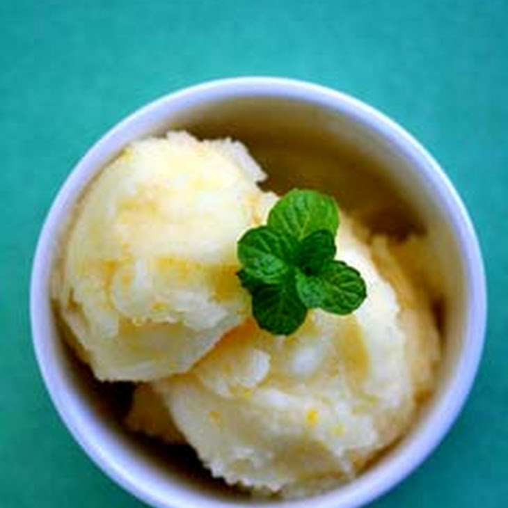 Meyer Lemon Sorbet Recipe