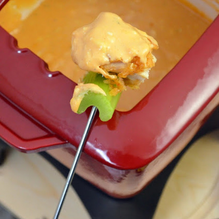 Buffalo Chicken Fondue Recipe