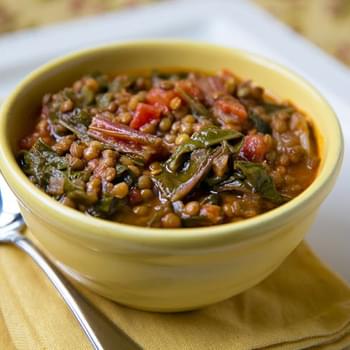 Swiss Chard and Lentil Stew