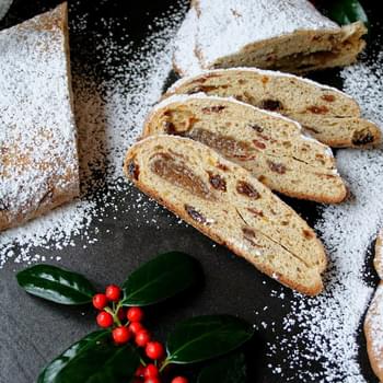 Christmas Stollen with Almond Filling