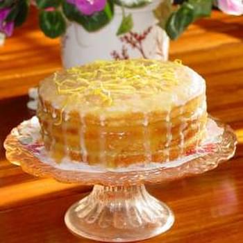 Sweet & Tangy Lemon Layer Cake