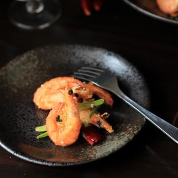 Szechuan Shrimp—Spicy Crispy Shrimp