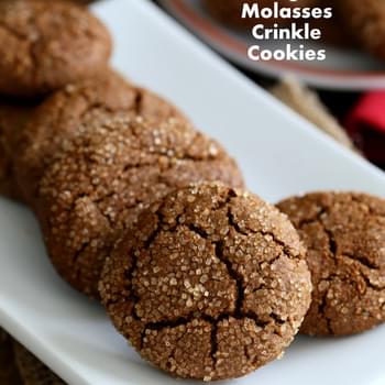 Gluten free Ginger Molasses cookies