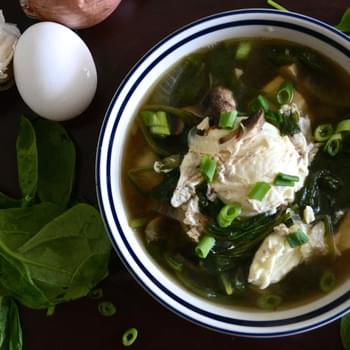 Easy Vegetarian Asian Tofu Soup