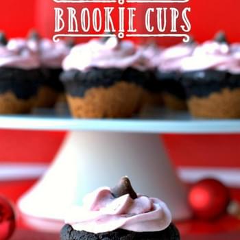Cherry & Chocolate Brookie Cups