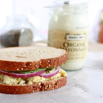 Simple Egg Salad Sandwiches