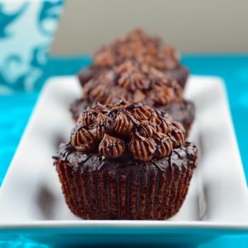 Vegan Chocolate Stout Cupcakes