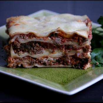 Beef & Vegetable Lasagna
