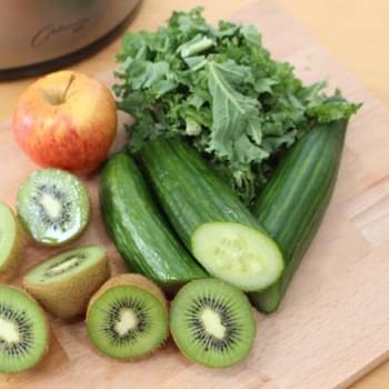 Kiwi, Kale and Cucumber