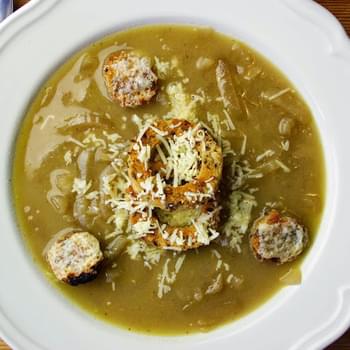 Slow-cooked French Onion Soup