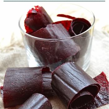 Very Berry Fruit Leather