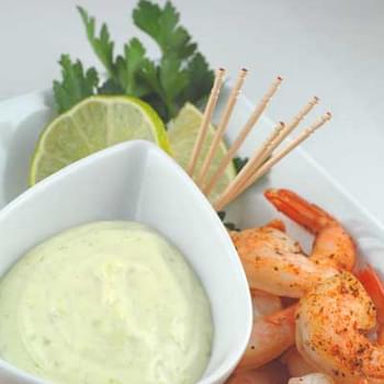 Gluten Free Roasted Shrimp with Wasabi Cocktail Sauce