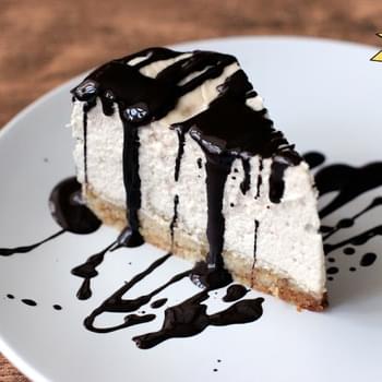 Dark Chocolate & Almond Protein Cheesecake