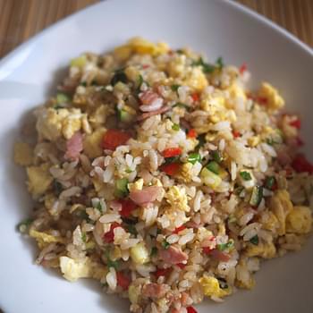 Fried Rice Made In A Frying Pan