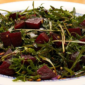 Ottolenghi Roasted Beetroot salad