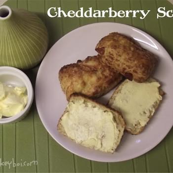 Cheddarberry Scones