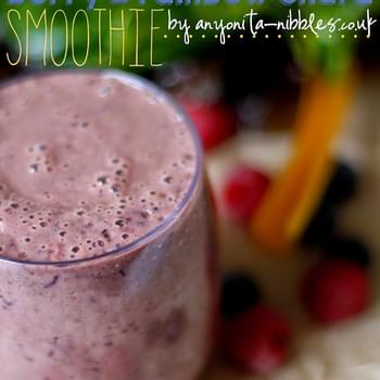 Berry and Rainbow Chard Smoothie